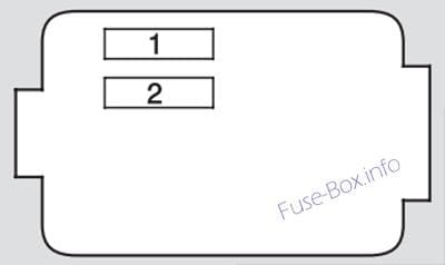 The Under-hood Fuse Box Diagram: Acura RDX (2009)