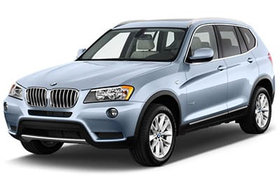 Diagrama de fusibles BMW X3 (F25; 2011-2017) en español