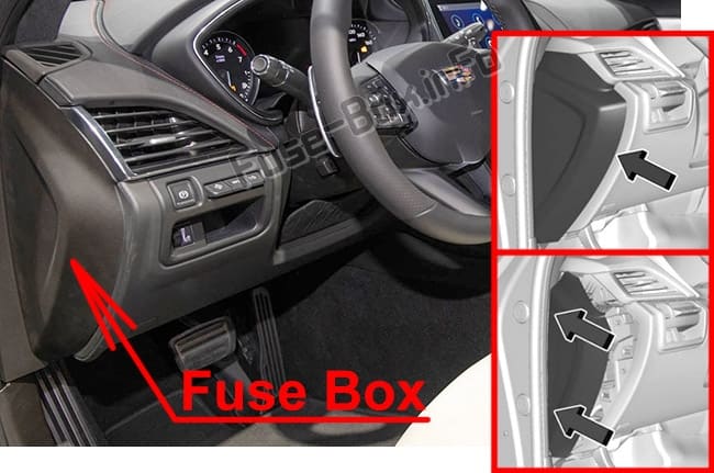 Fuse Box Diagram Cadillac CT5 (2020-2022)