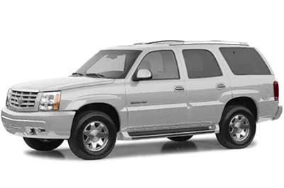 Diagrama de fusibles Cadillac Escalade (GMT 800; 2001-2006) en español