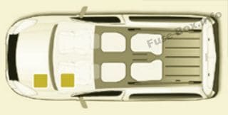 Fuse Box Diagram Peugeot Partner (2008-2018)