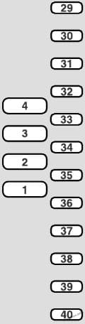 Fuse box diagram (in the scuttle on the floor): Fiat Ulysse II (2003, 2004, 2005, 2006, 2007, 2008, 2009, 2010)