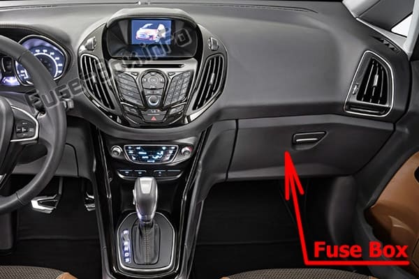 Diagrama de fusibles Ford B-MAX (2012-2017) en español