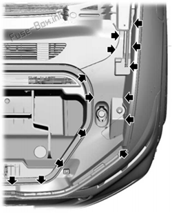 Left-Hand / Right-Hand Luggage Compartment Covers