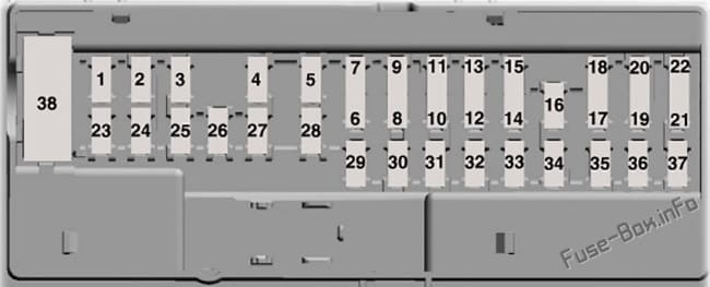 Body Control Module diagram: Ford Transit (2019, 2020, 2021...)