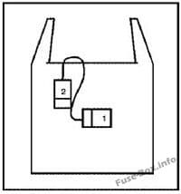 Relay Block D: GMC T6500, T7500, T8500 (2003, 2004, 2005, 2006, 2007, 2008, 2009, 2010)