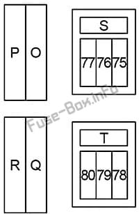 Additional Fuse Holder: Infiniti QX56 / QX80 (2010, 2011, 2012, 2013, 2014, 2015, 2016, 2017)