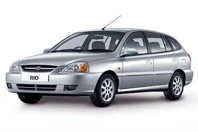 Diagrama de fusibles KIA Rio (DC; 2000-2005) en español