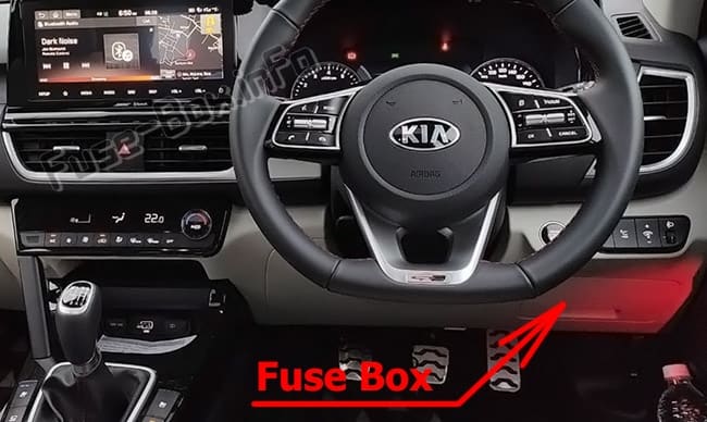 Fuse Box Diagram KIA Seltos (2019-2020-..)