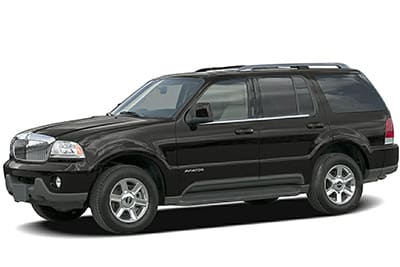 Diagrama de fusibles Lincoln Aviator (UN152; 2003-2005) en español