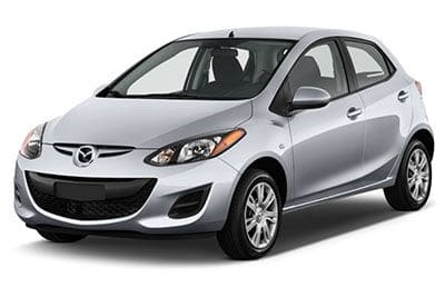 Diagrama de fusibles Mazda 2 (DE; 2007-2014) en español