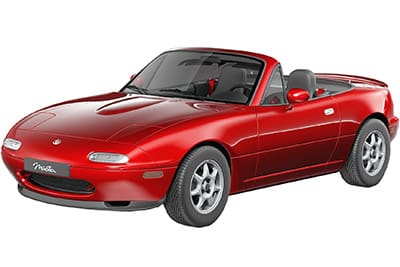 Diagrama de fusibles Mazda MX-5 Miata (NA; 1989-1997) en español