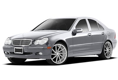 Diagrama de fusibles Mercedes-Benz Clase C (W203; 2000-2007) en español