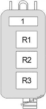 Additional Relay Box: Mercury Grand Marquis (1992, 1993, 1994, 1995, 1996, 1997)