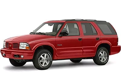 Diagrama de fusibles Oldsmobile Bravada (1999-2001) en español