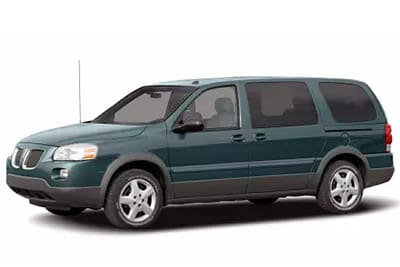 Diagrama de fusibles Pontiac Montana SV6 (2005-2009) en español