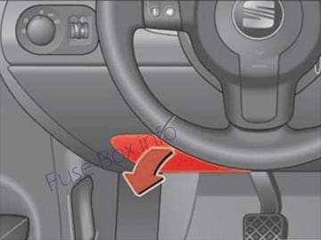 Diagrama de fusibles SEAT Altea (2005-2015) en español