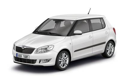 Diagrama de fusibles Skoda Fabia (Mk2/5J; 2007-2014) en español