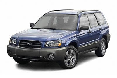 Diagrama de fusibles Subaru Forester (SG; 2003–2008) en español