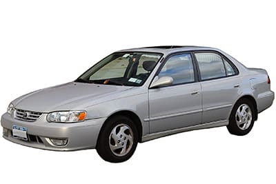 Diagrama de fusibles Toyota Corolla (E110; 1998-2002) en español