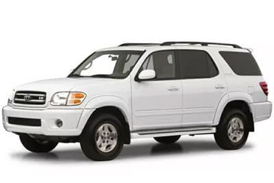 Diagrama de fusibles Toyota Sequoia (2001-2007) en español