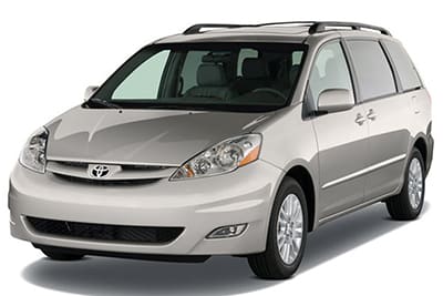 Diagrama de fusibles Toyota Sienna (XL20; 2004-2010) en español