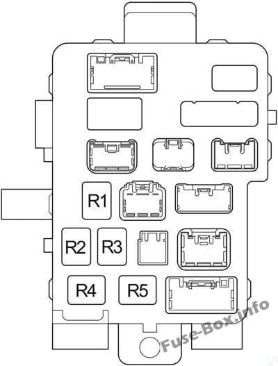 Relays: Toyota Tundra (Double Cab) (2004, 2005, 2006)