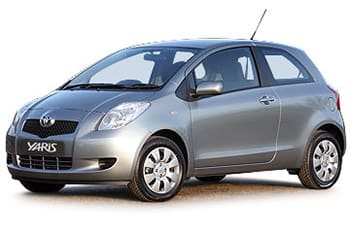 Diagrama de fusibles Toyota Yaris/Vitz/Belta (XP90; 2005-2013) en español